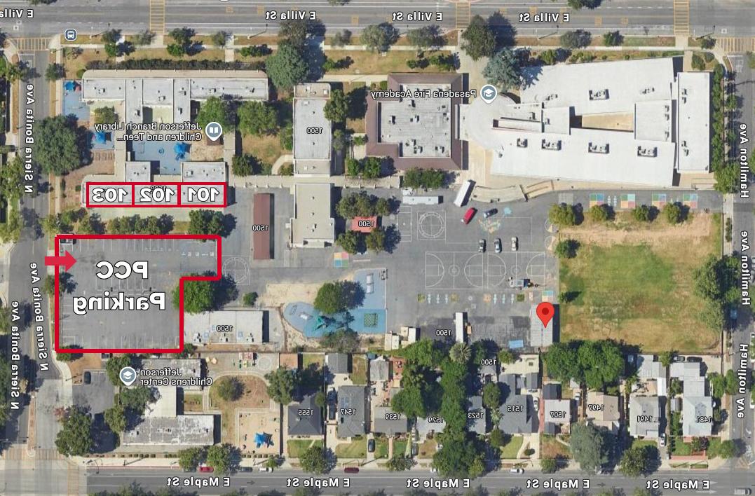 JTC Parking Lot Map